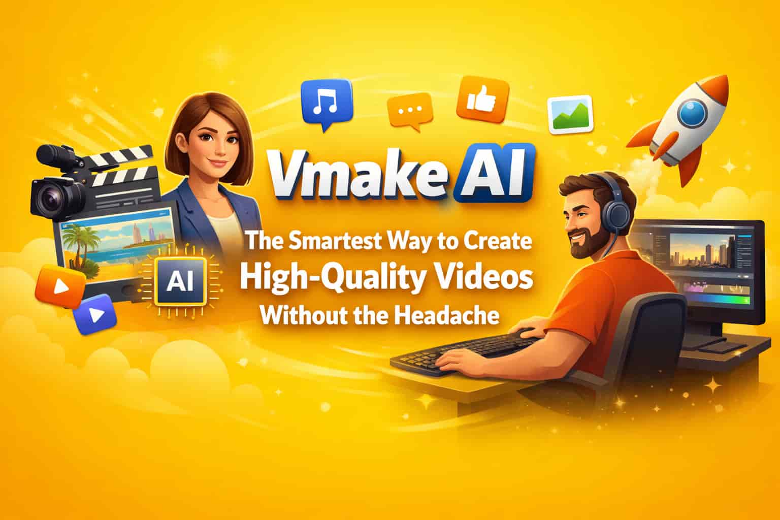Vmake AI: The Smartest Way to Create High-Quality Videos Without the Headache