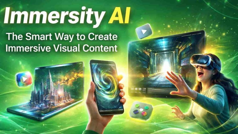 Immersity AI: The Smart Way to Create Immersive Visual Content Without the Learning Curve