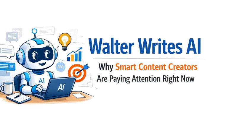 Walter Writes AI: Why Smart Content Creators Are Paying Attention Right Now