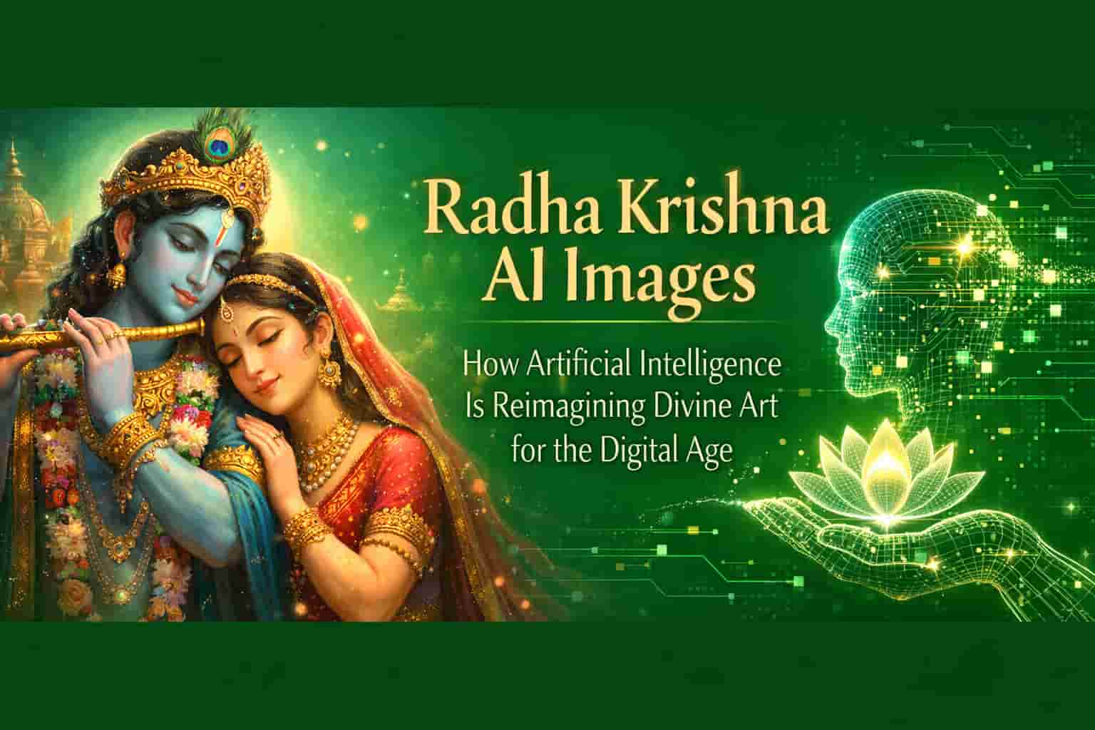 Radha Krishna AI Images: How Artificial Intelligence Is Reimagining Divine Art for the Digital Age